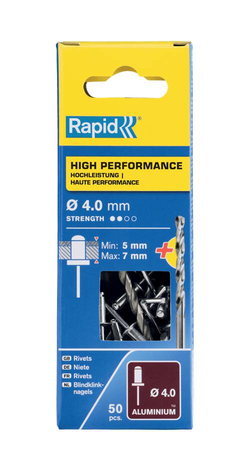 High performance rivets Rapid