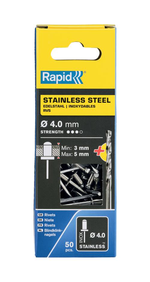 Stainless steel rivets Rapid