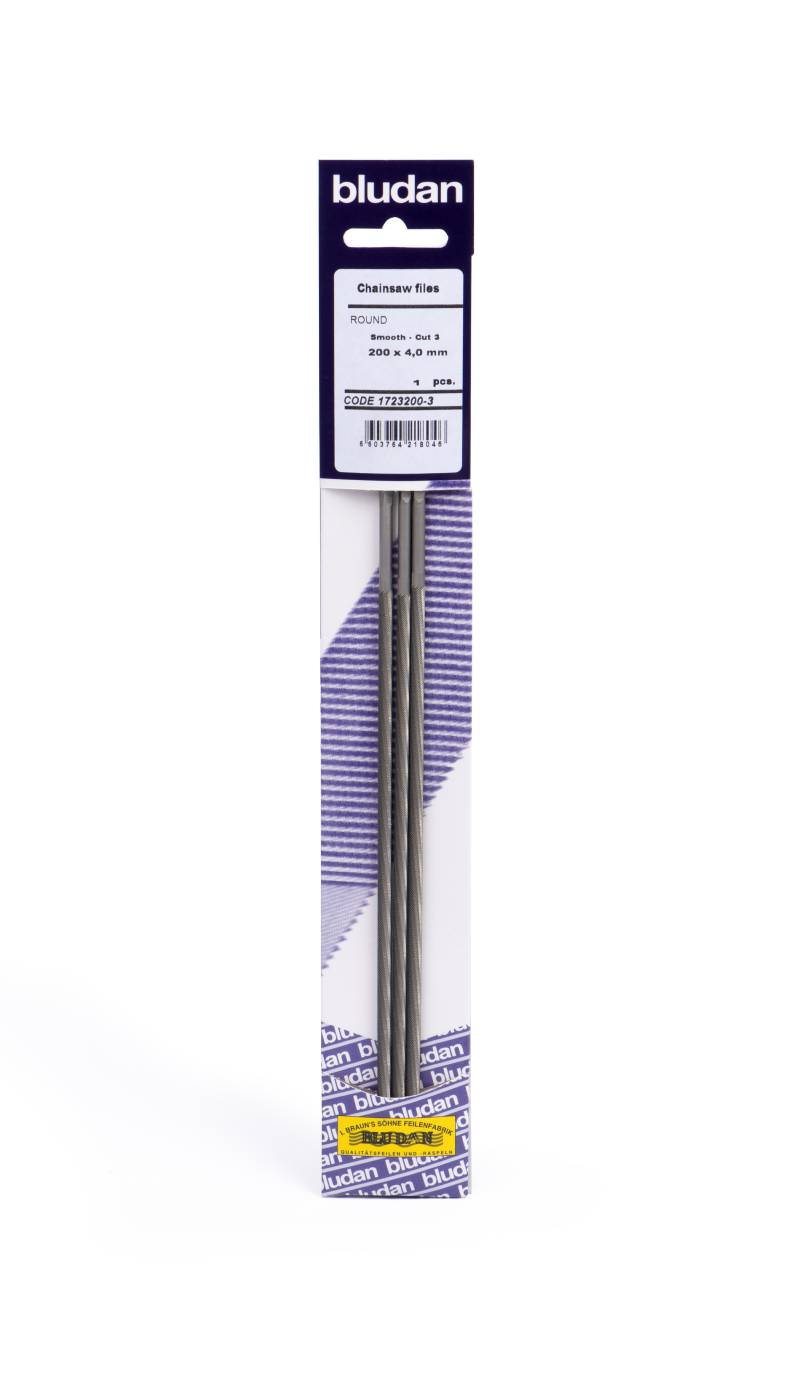 Chain saw file Bludan 3-pack