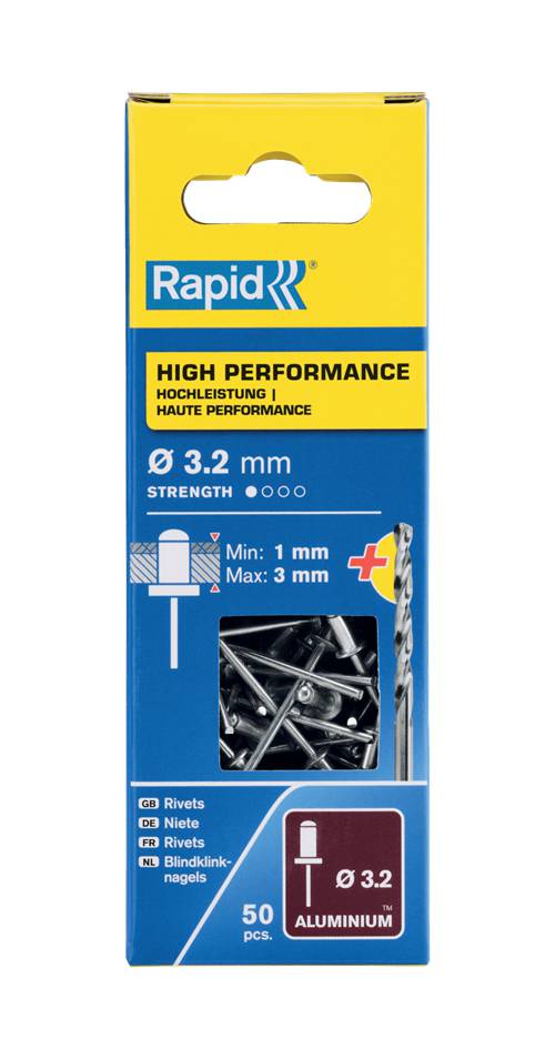 High performance rivets Rapid
