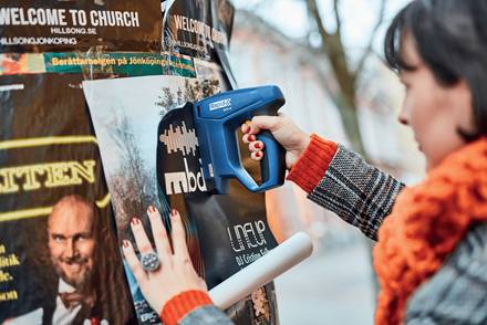Battery-powered Staple gun Rapid BTX10