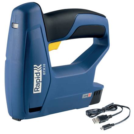 Battery-powered Staple gun Rapid BTX10