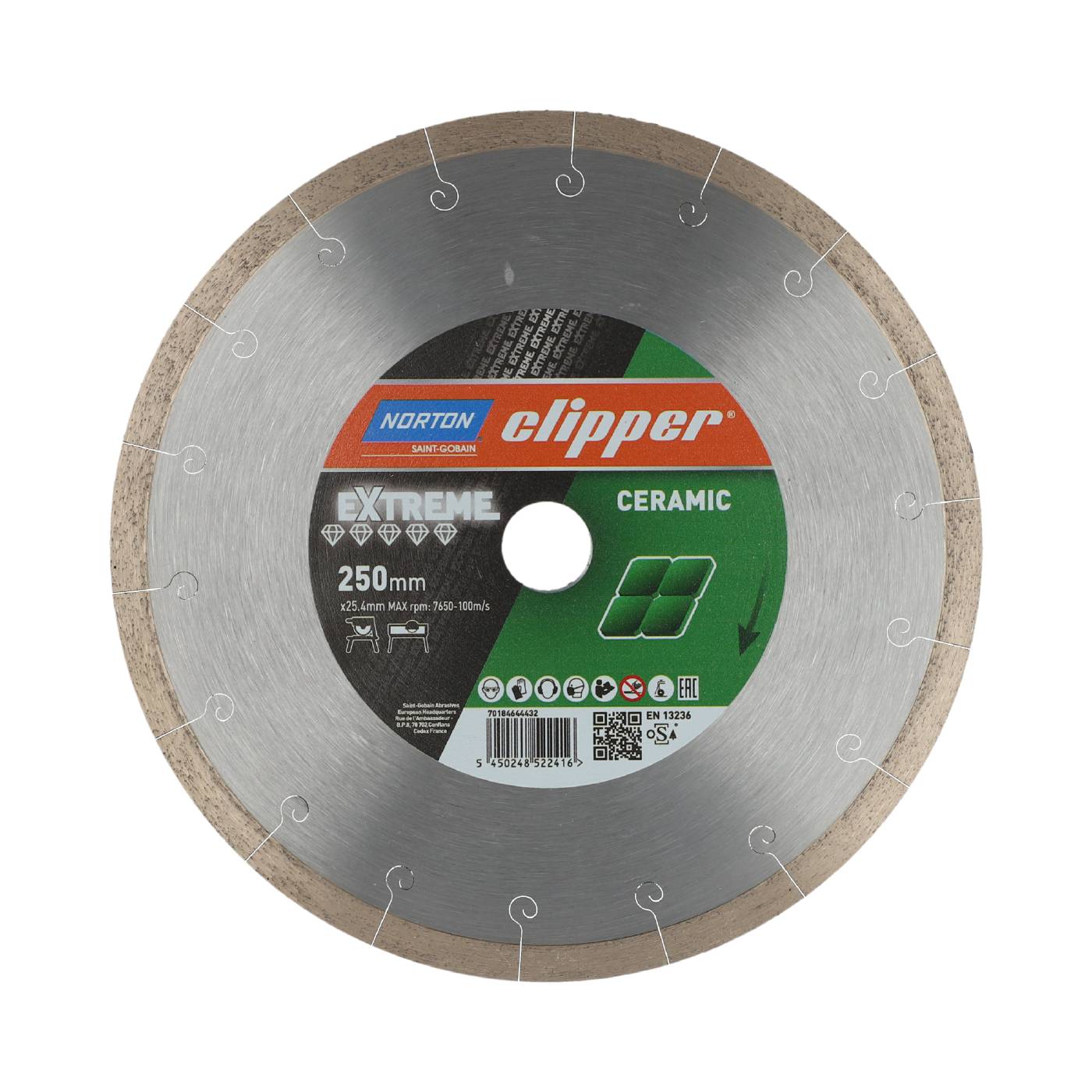 Diamantkapklinga Norton Clipper Extreme Ceramic