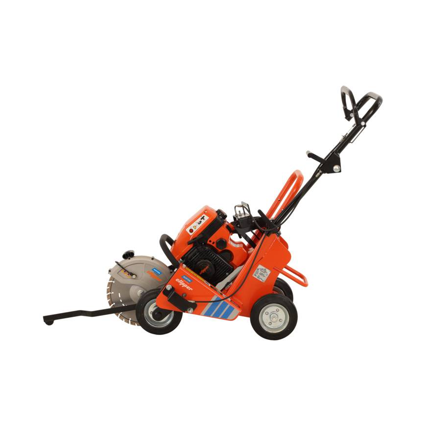 Cart with handheld cut-off saw Clipper CP512/514