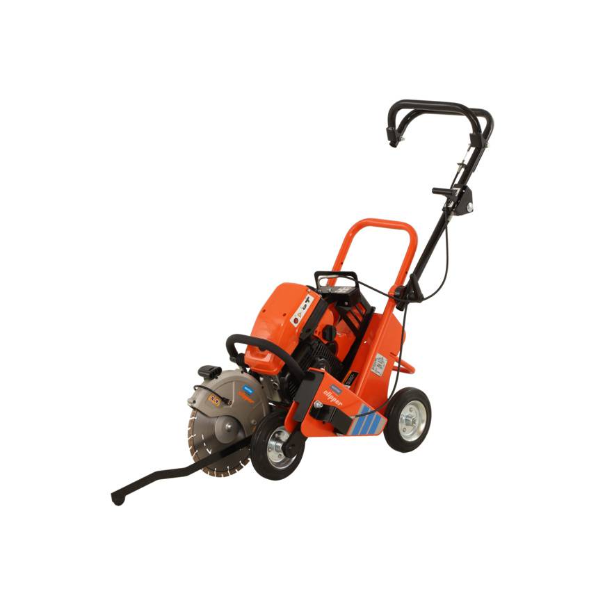 Cart with handheld cut-off saw Clipper CP512/514