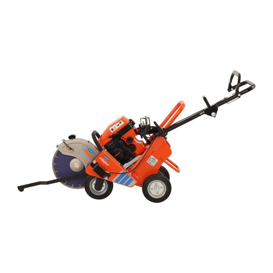 Cart with handheld cut-off saw Clipper CP512/514