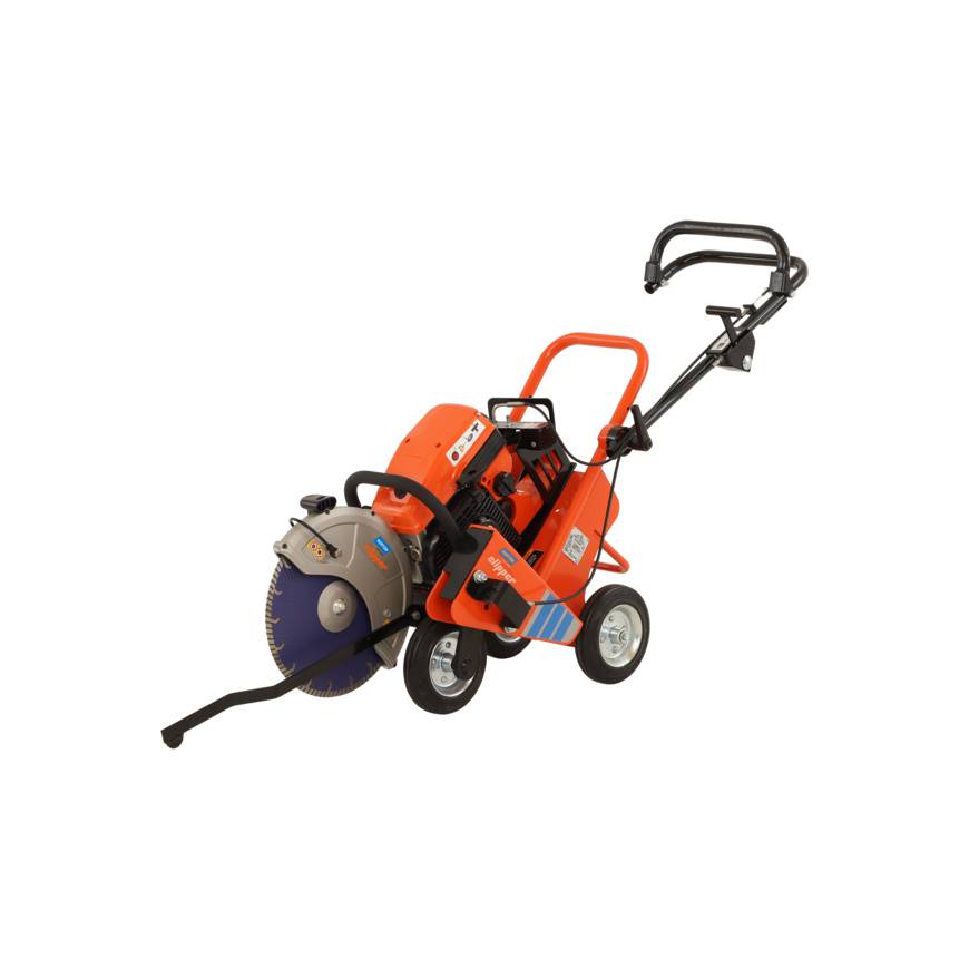 Cart with handheld cut-off saw Clipper CP512/514
