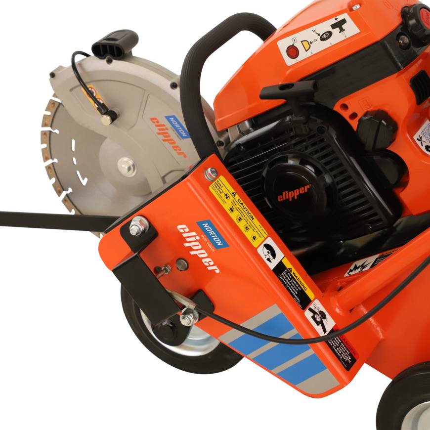 Cart with handheld cut-off saw Clipper CP512/514