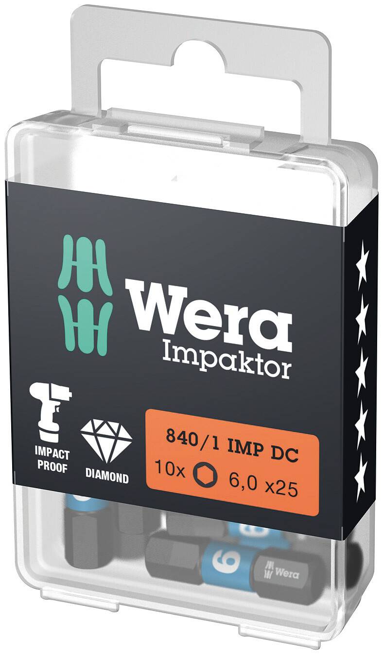 Bits pack 840/1 IMP DC Wera