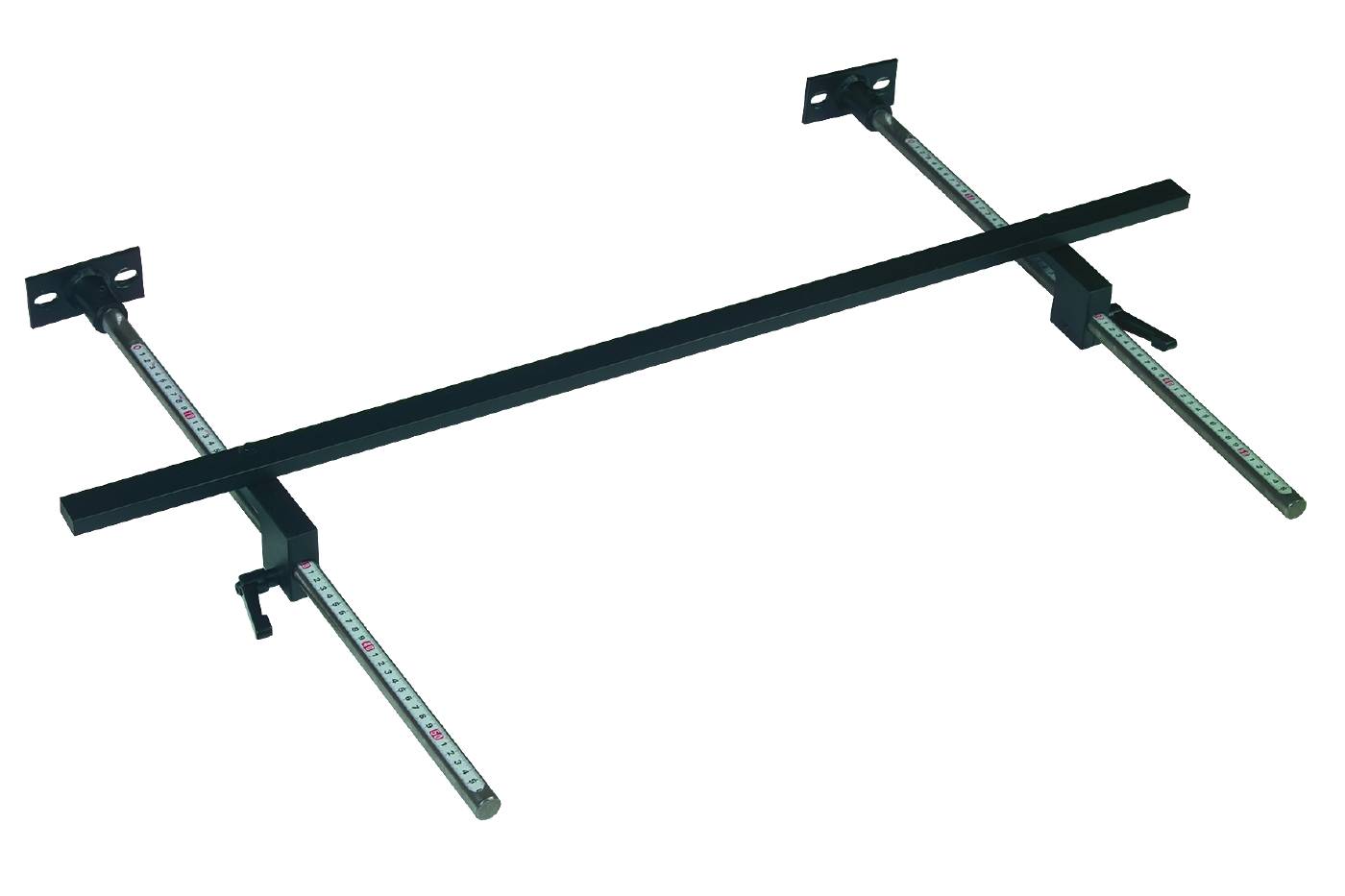 Plate stop for edge folding machine Luna