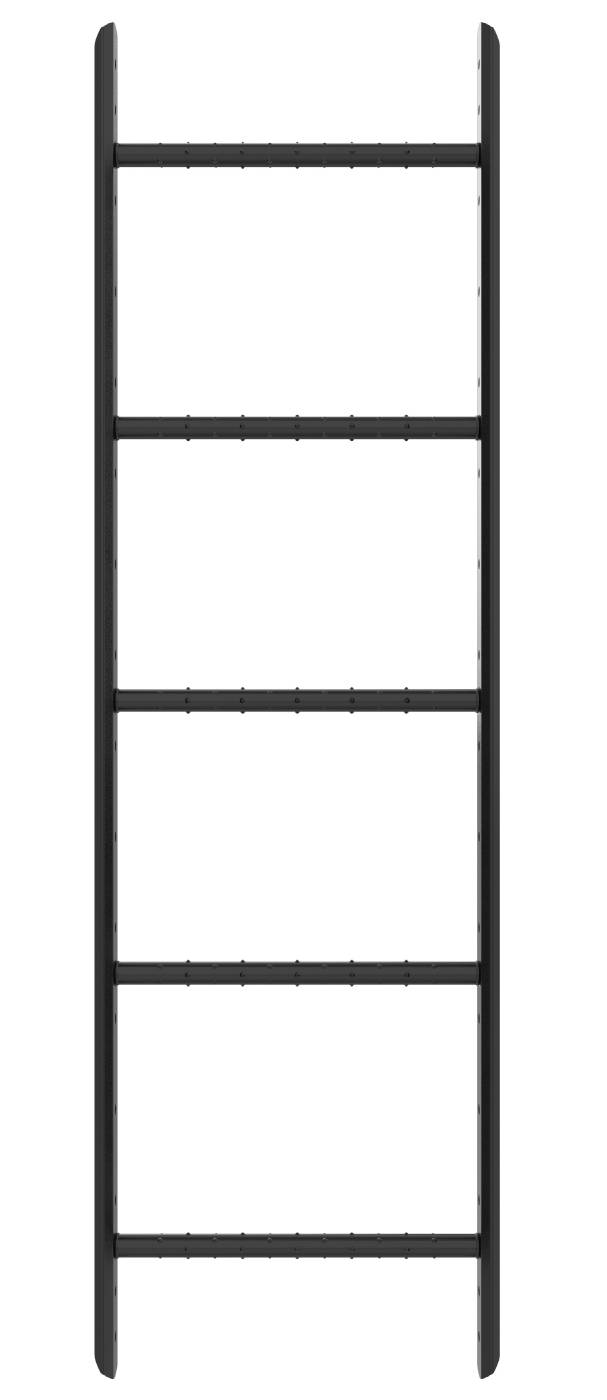 Wall and roof ladder steel W.steps Ladders