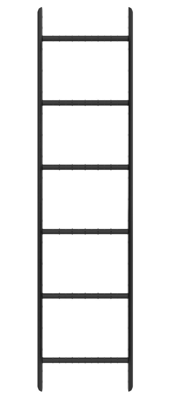 Wall and roof ladder steel W.steps Ladders