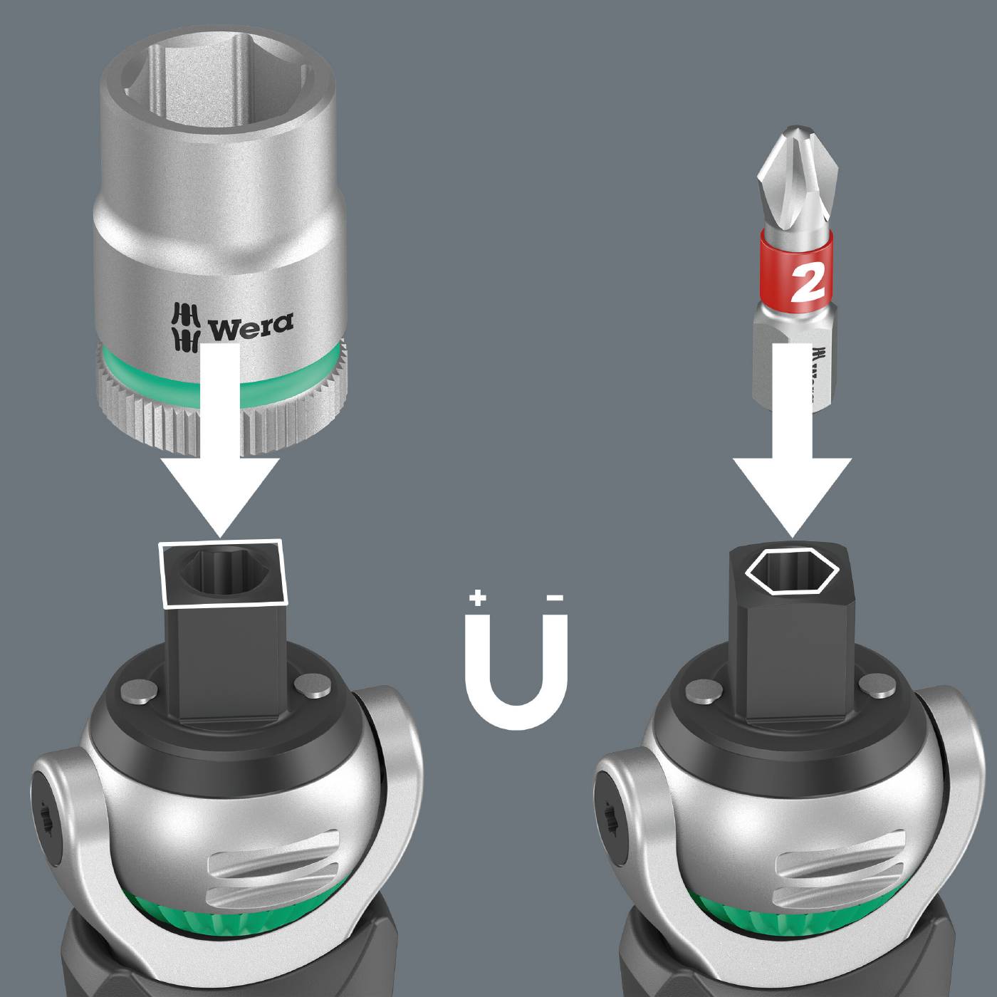 Bit screwdriver Zyklop 8009 Wera