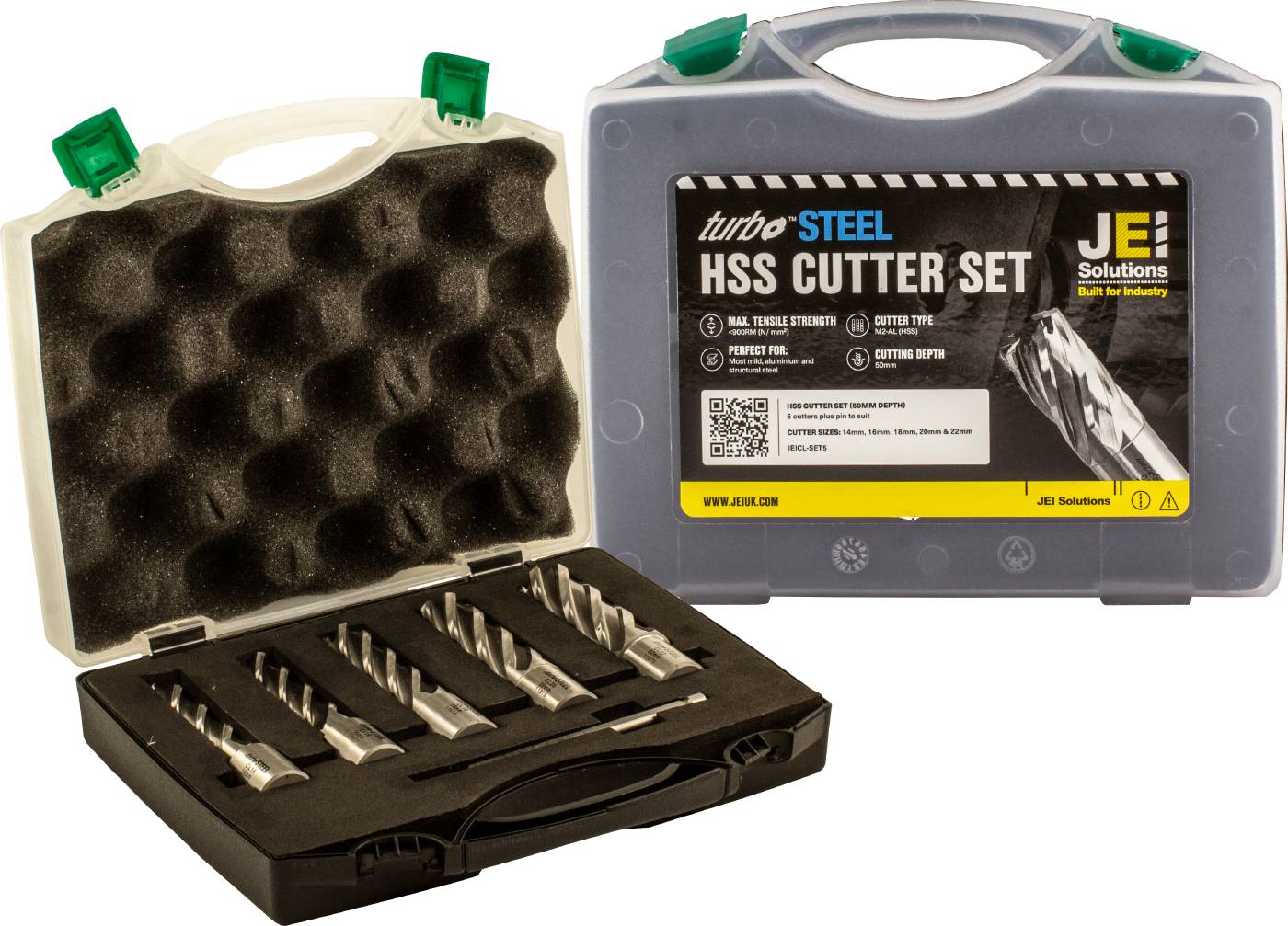 Core drill set Turbo Steel HSS 2''