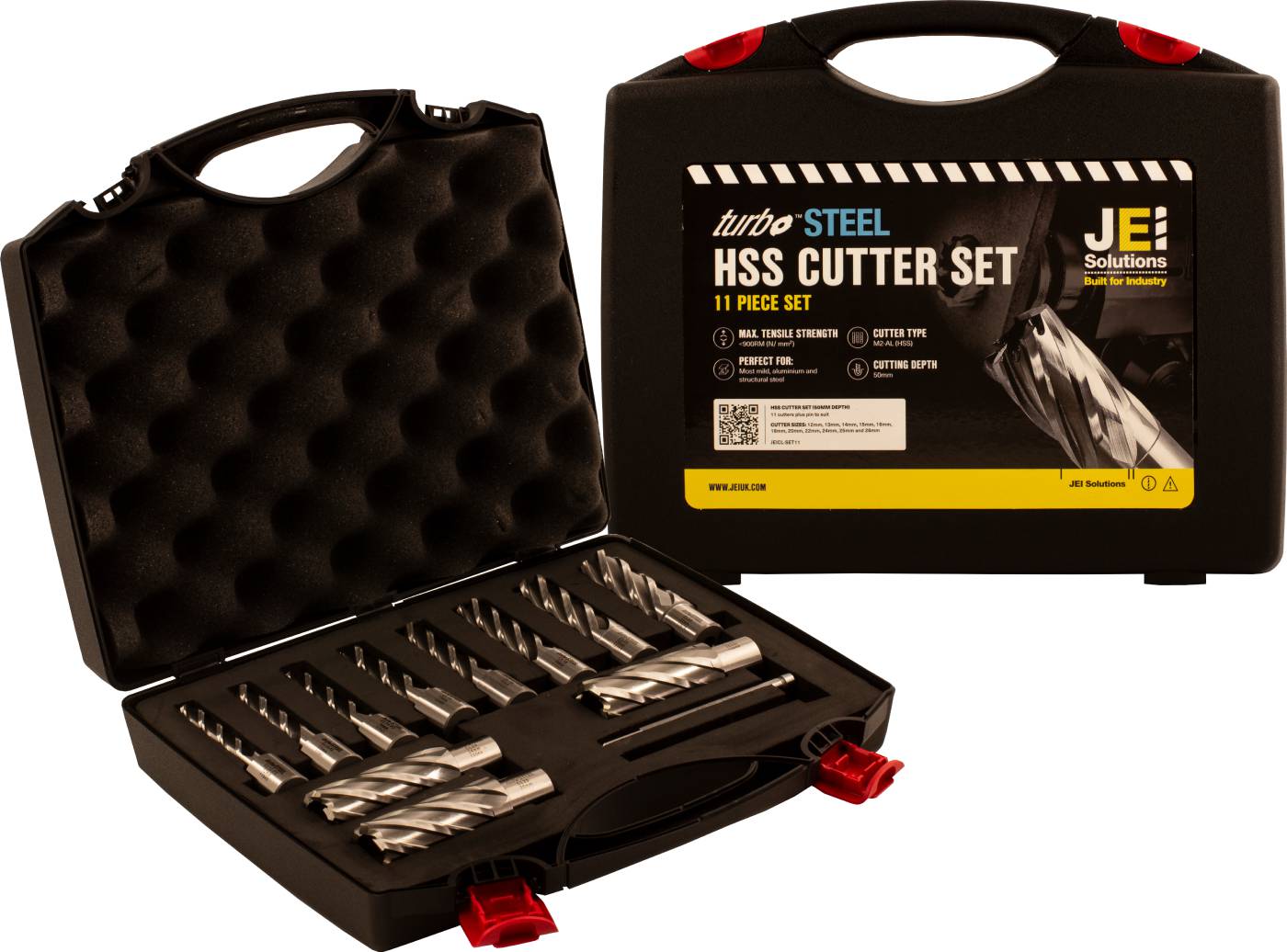 Core drill set Turbo Steel HSS 2''
