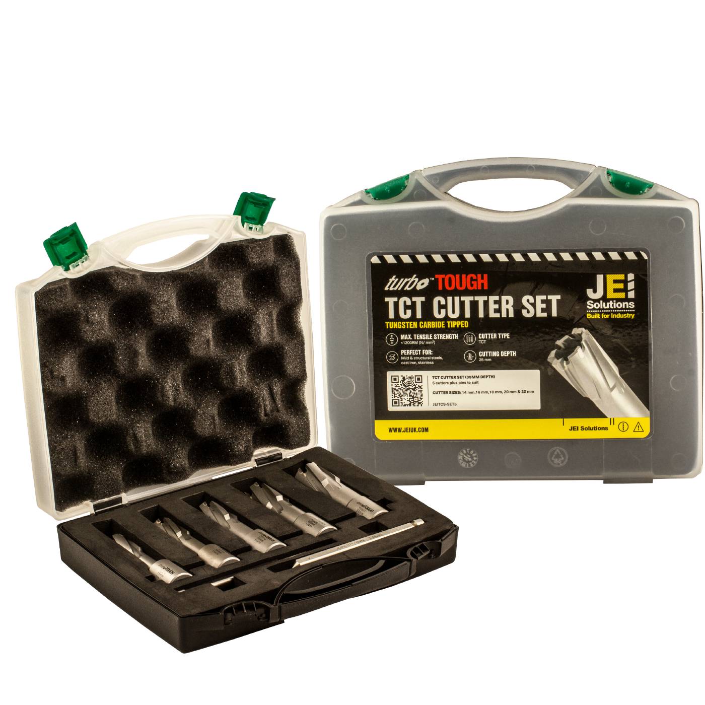 Core drill set Turbo Tough HM 1''