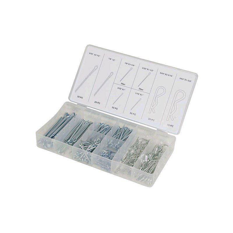 Assortment box of cotter pins and hairpins GERM