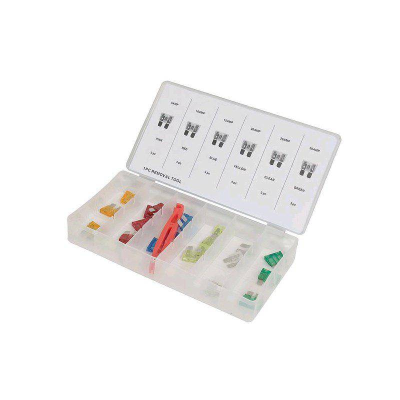 Assortment box of flat pin fuses GERM