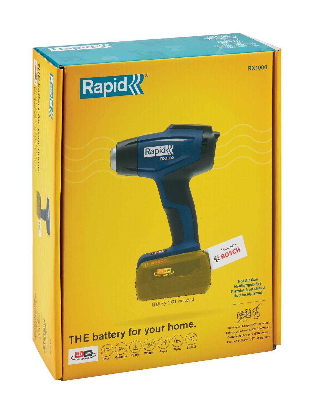 Hot air gun Rapid RX1000