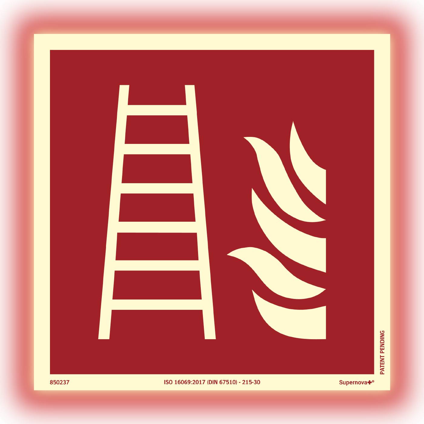 Brandskylt Brandstege Supernova Plus