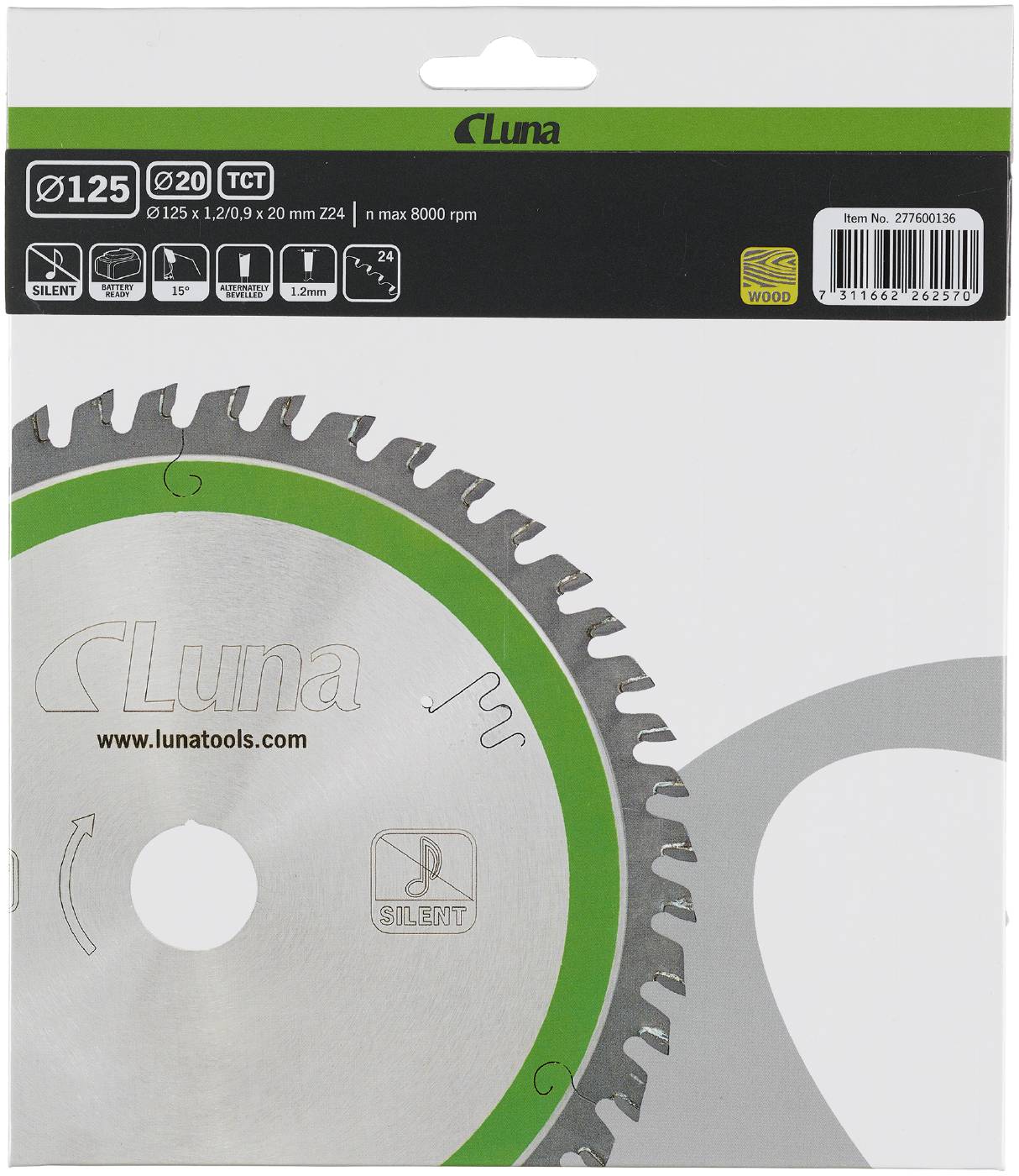Circular saw blades Silent Luna