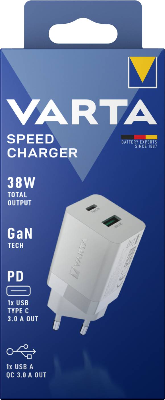Snabbladdare Varta