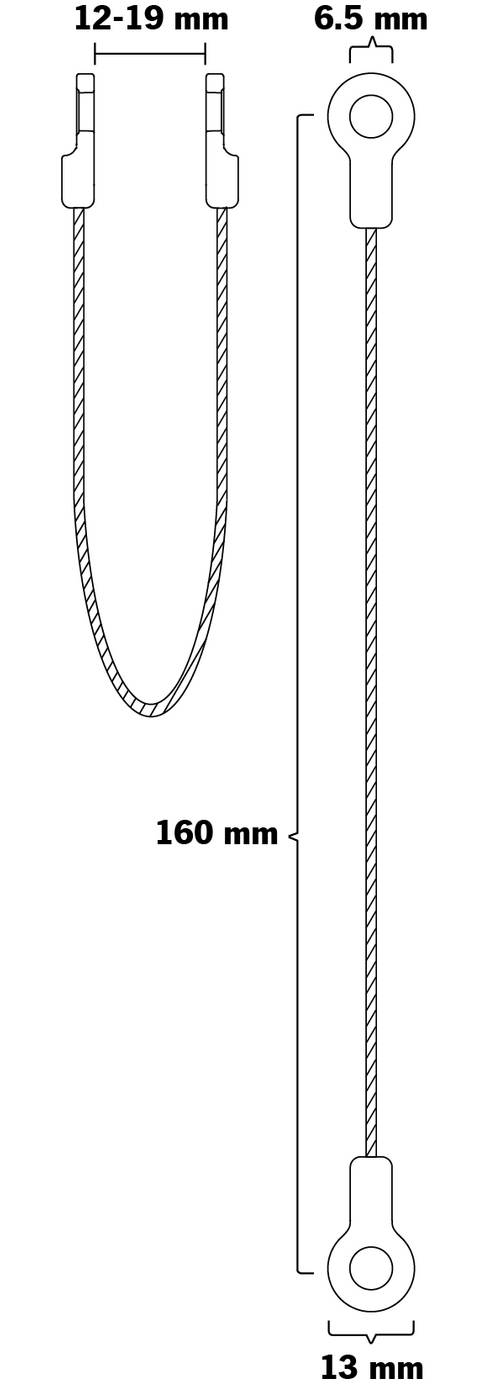 U-bracket wire