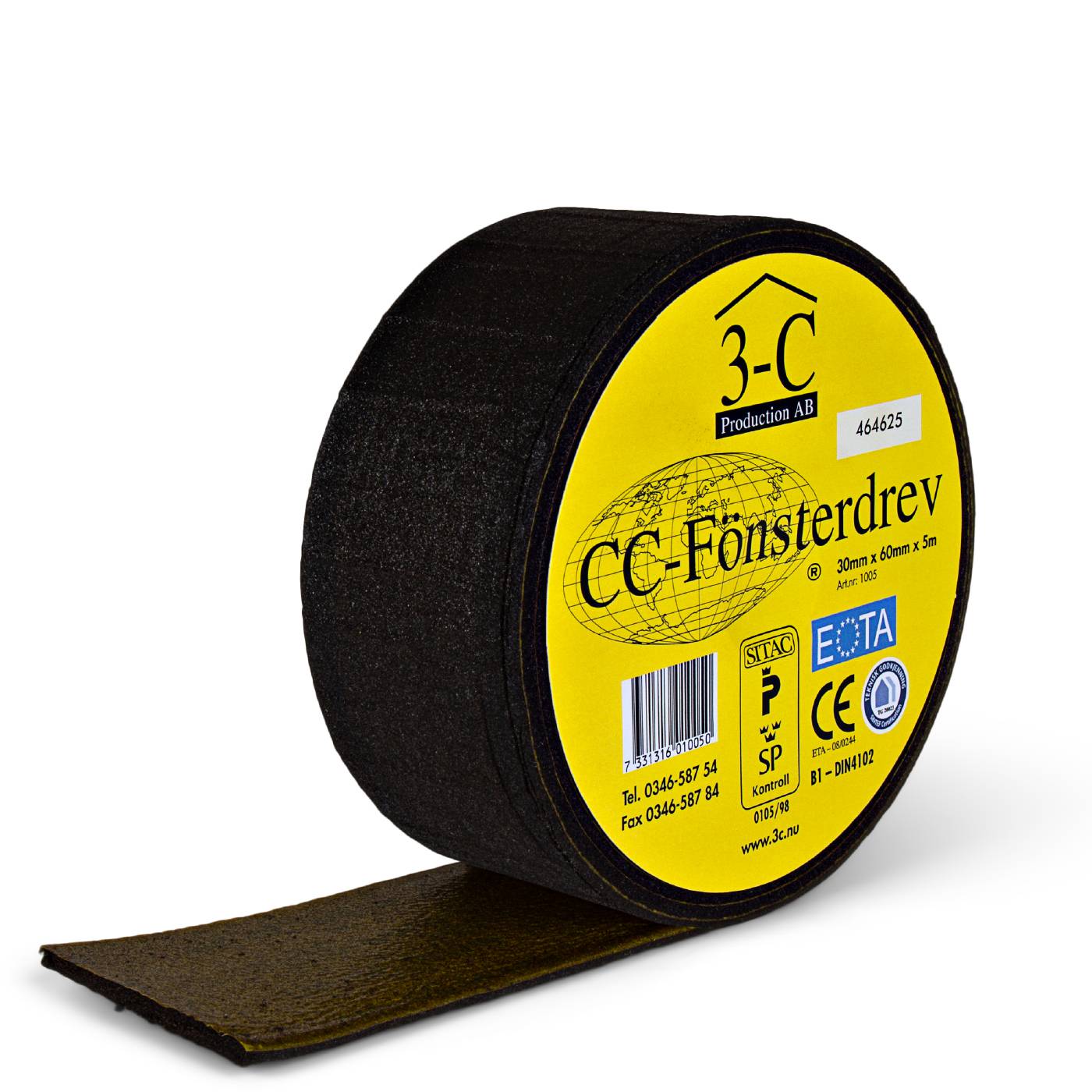 Window expanding foam tape standard ETAB 61005