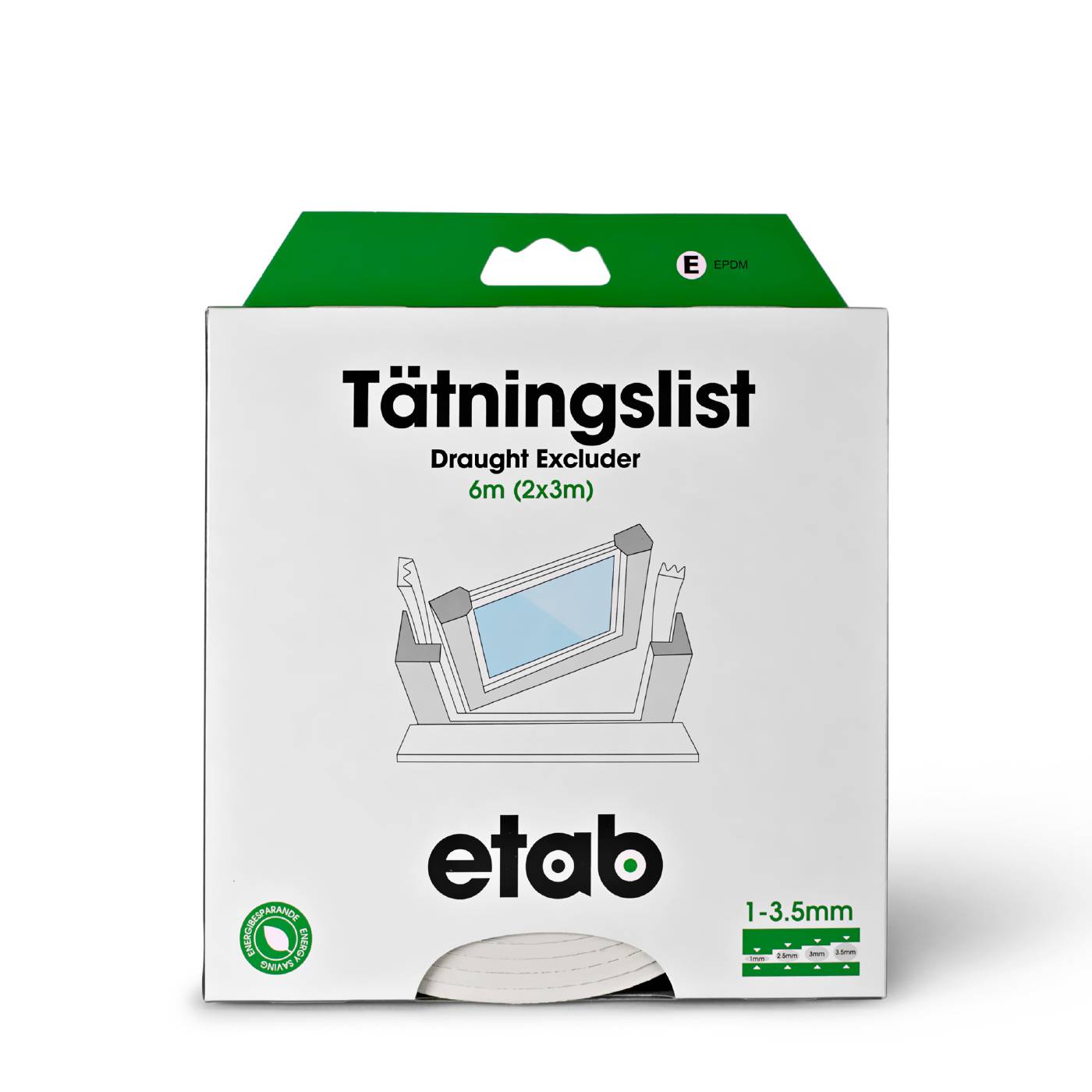 Sealing strip E-profile ETAB 193630