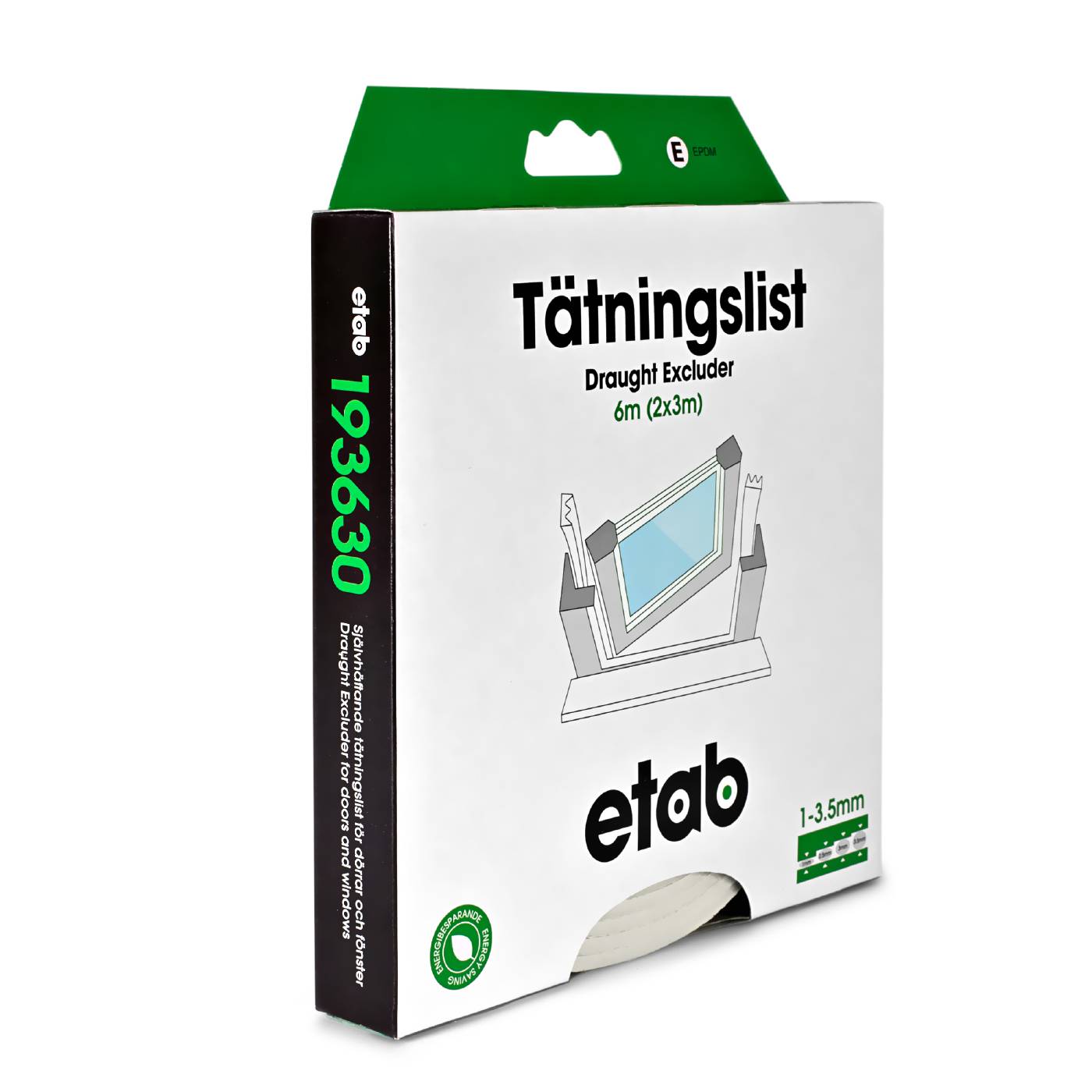 Sealing strip E-profile ETAB 193630