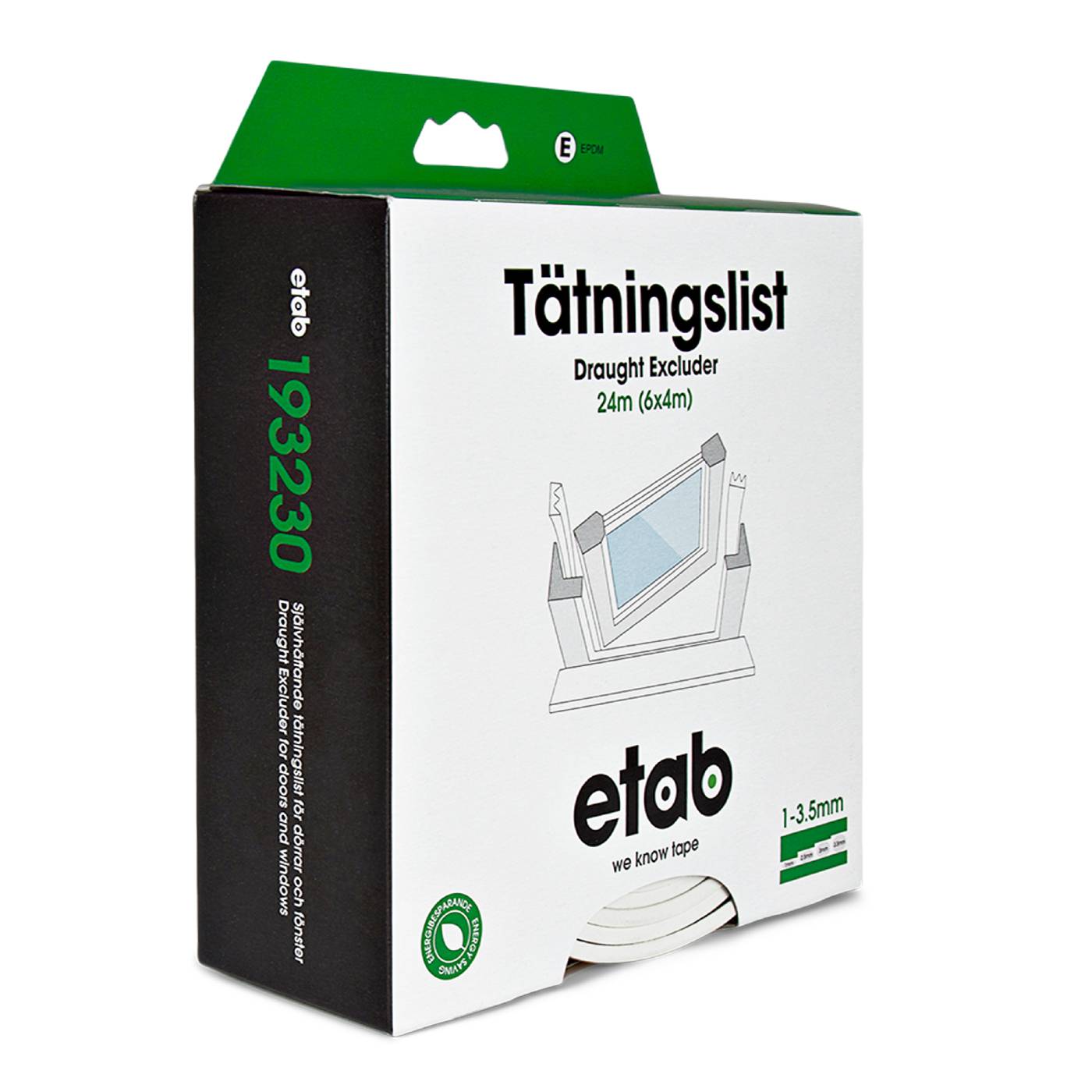 Sealing strip E-profile ETAB 193230