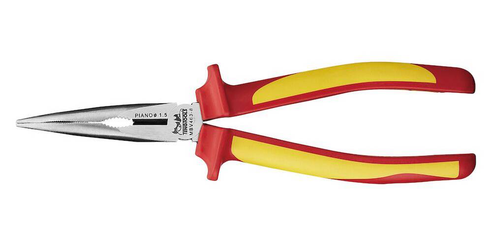 Flat nose pliers with side cutters 1000-volt. Teng Tools MBV463
