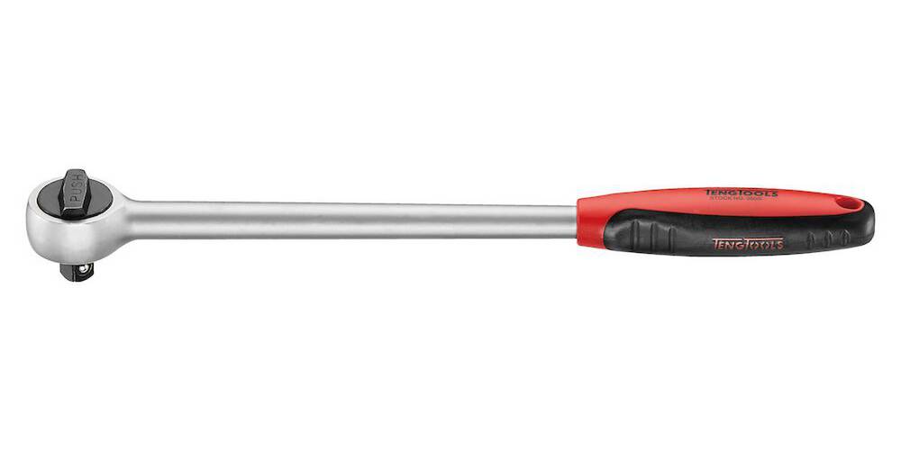 Long ratchet handle with 1/2" square drive. Teng Tools 1400L-1200L