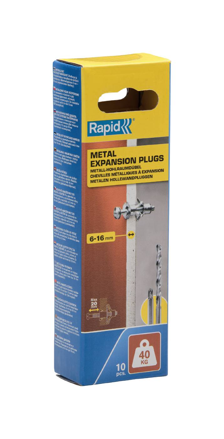 Metal expander for drywall mounting M5 40KG Rapid