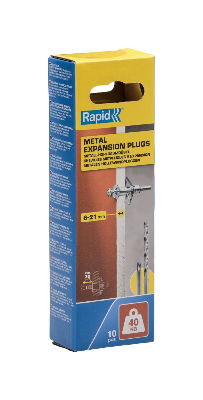 Metal expander for drywall mounting M5 40KG Rapid