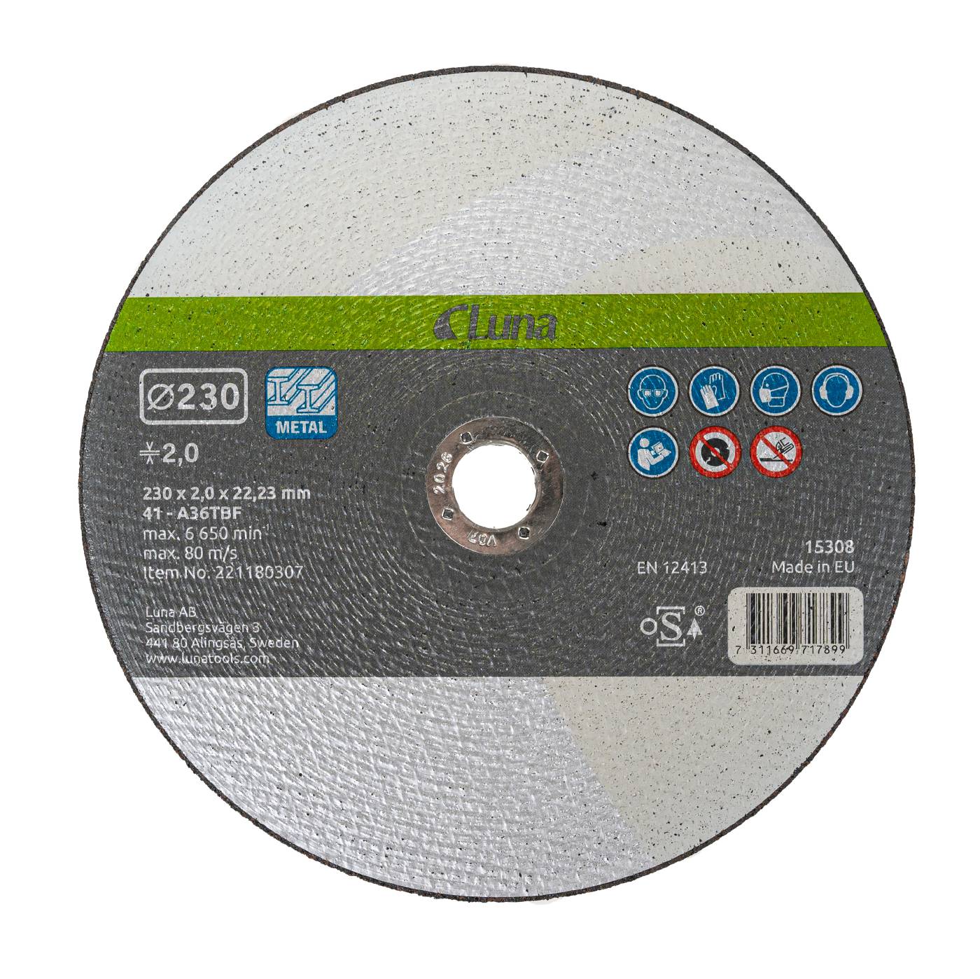 Cut-off wheel Luna for steel