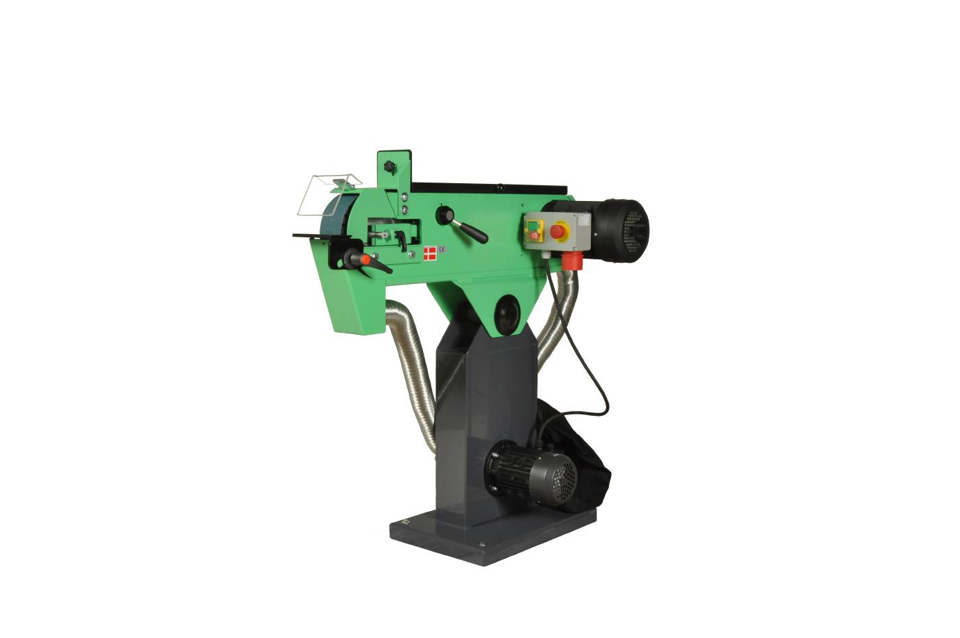 Belt grinder for metal HM TAS 75X with extraction