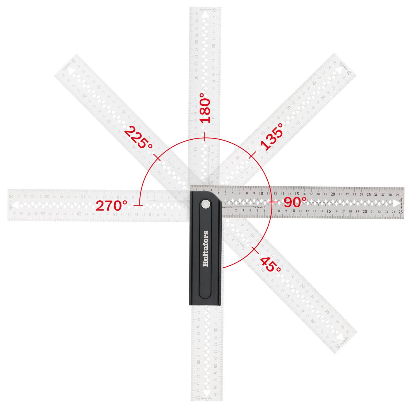 Adjustable square Quattro 270 Hultafors