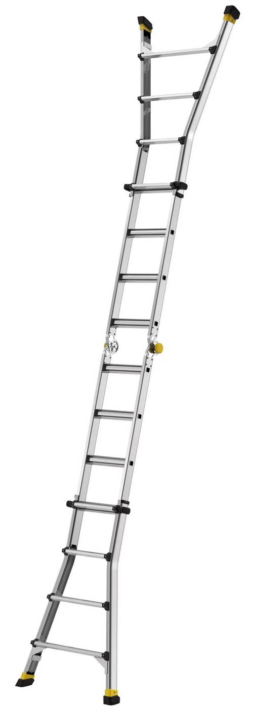 Combi ladder - Telescopic C1 W.steps