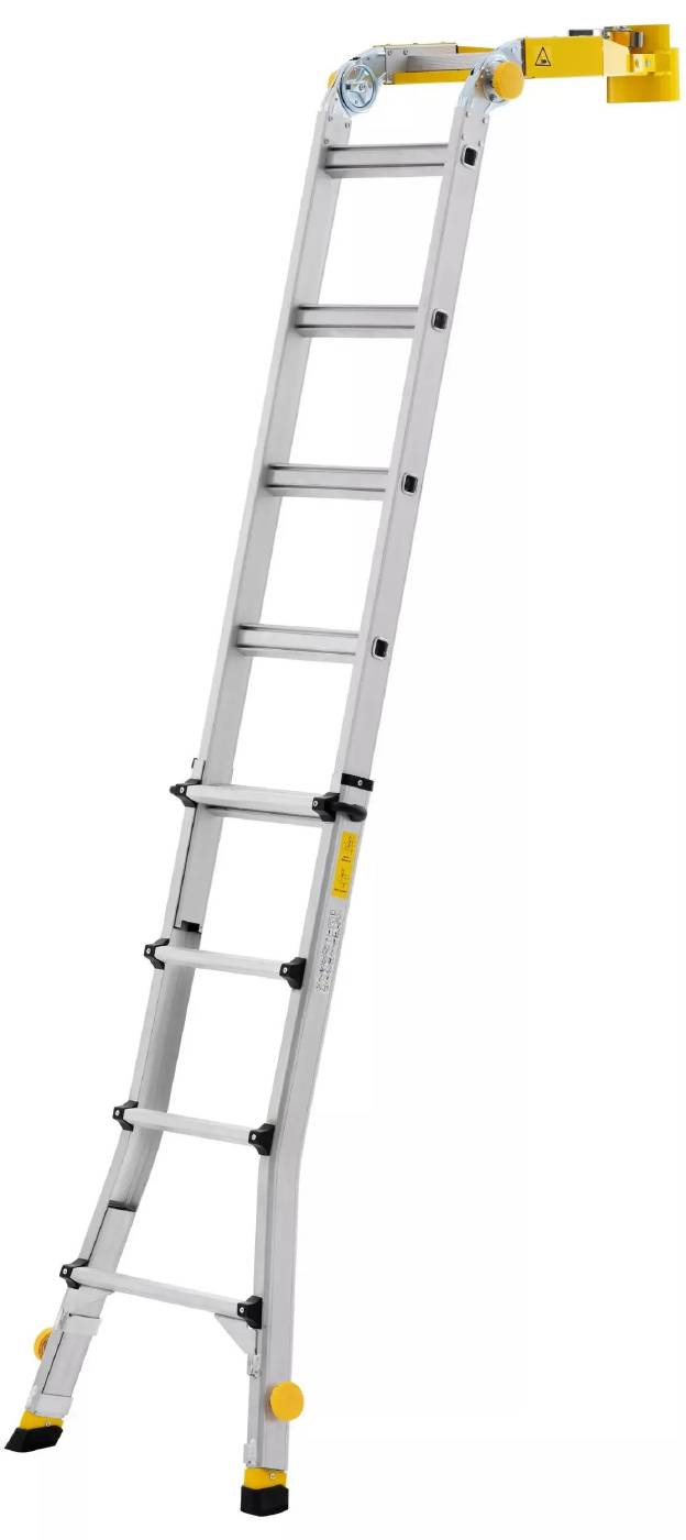 Teleskopisk stolpstege W.steps