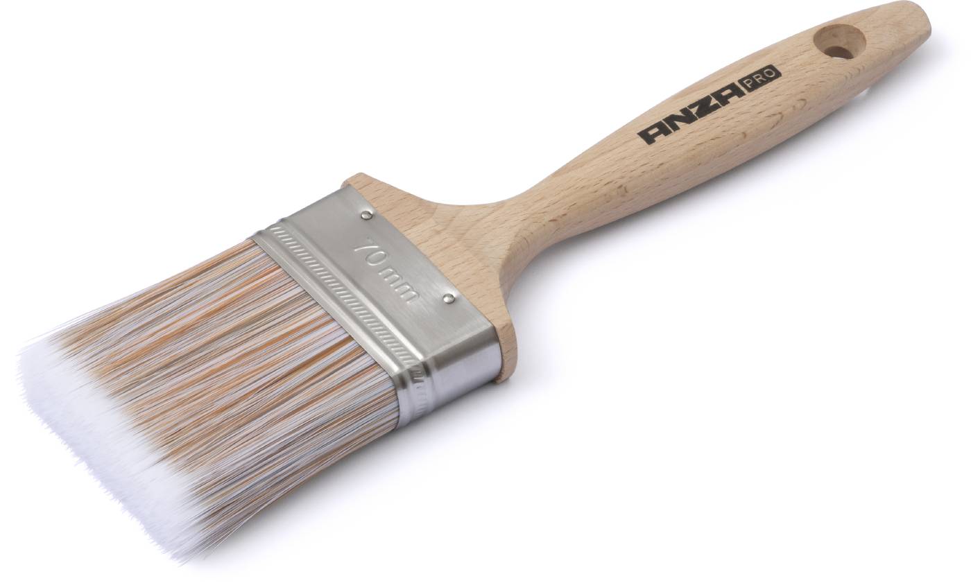 Flat brush Super Soft ANZAPRO Wood