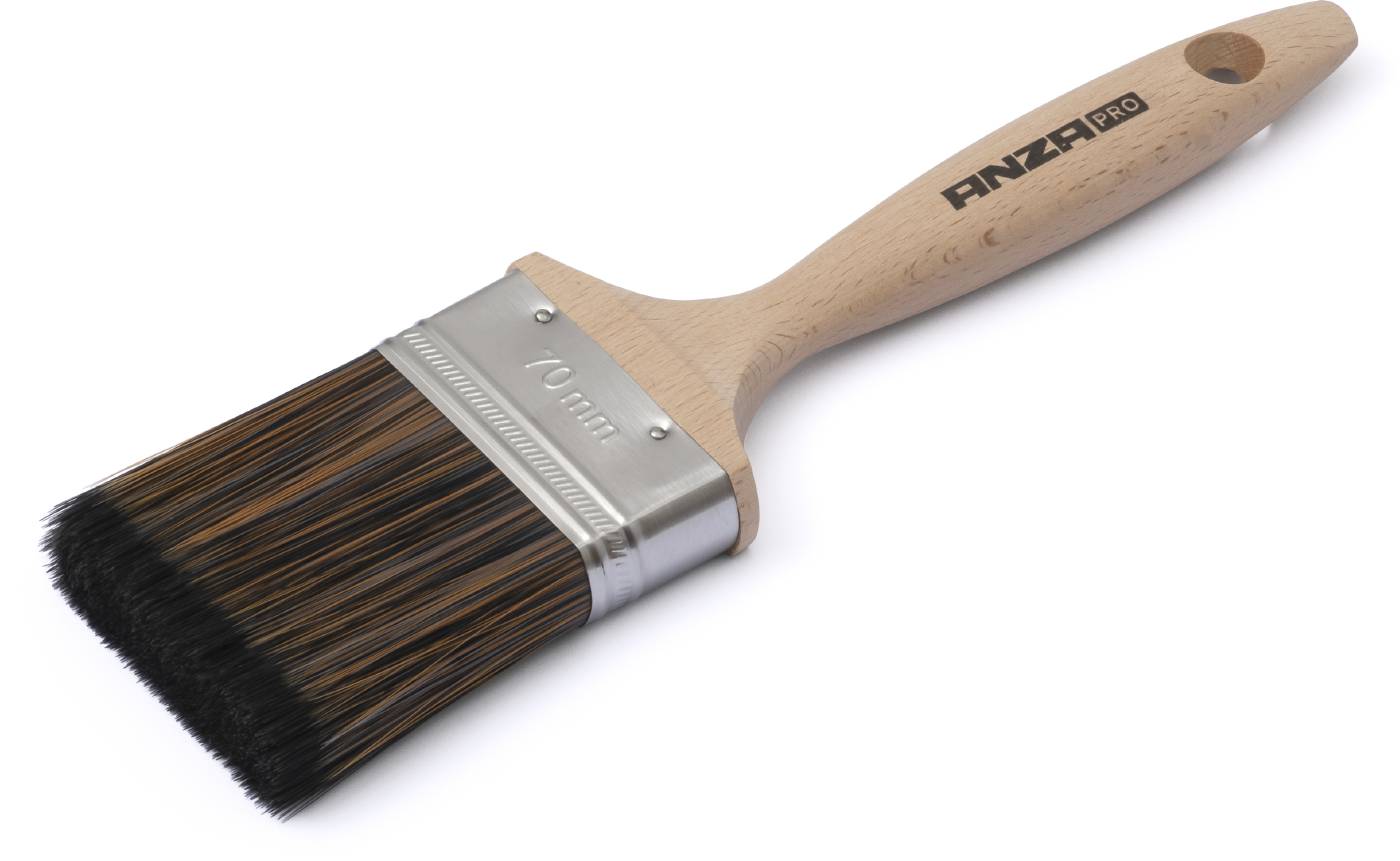 Flat brush Super Effective ANZAPRO Wood