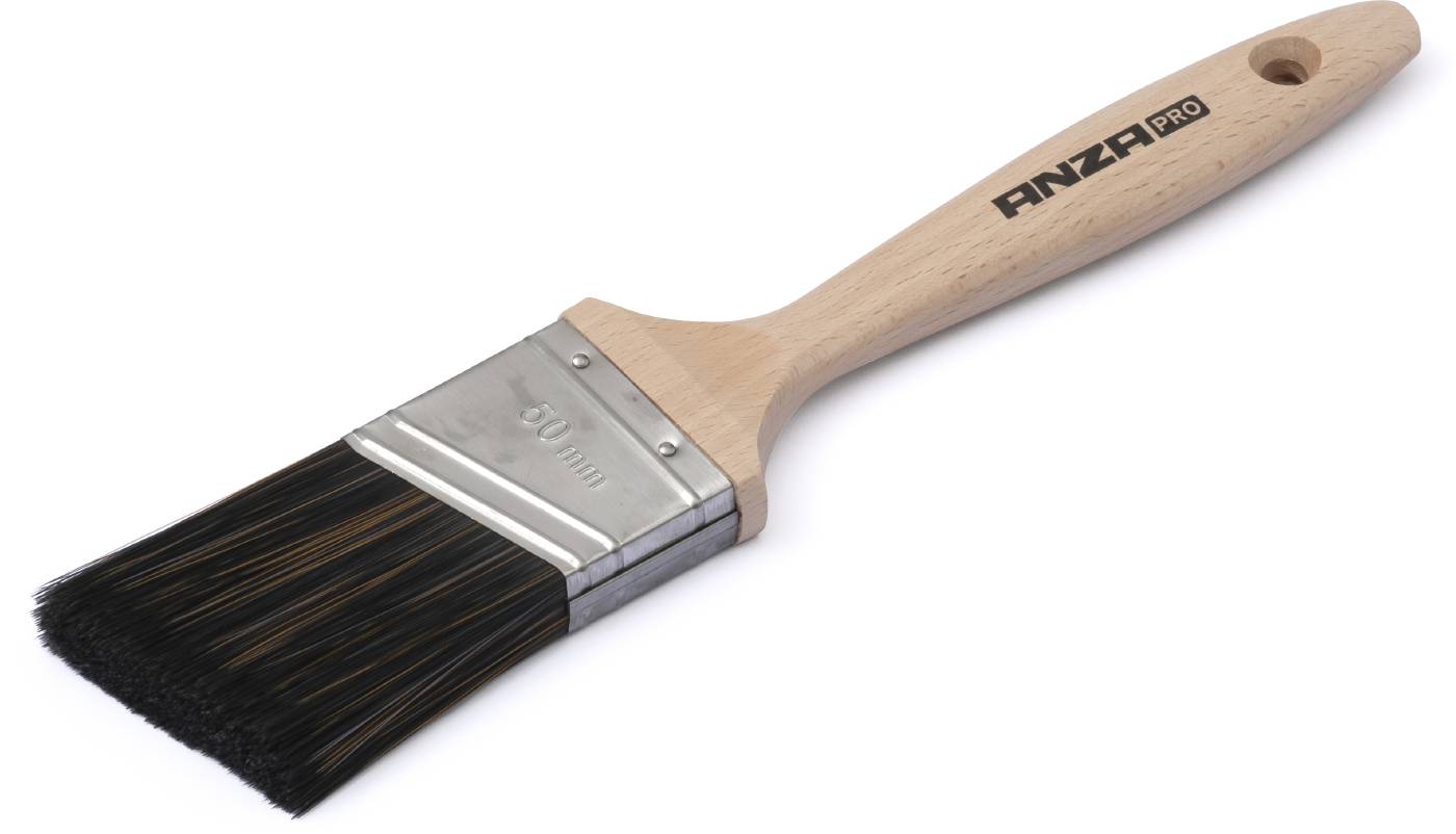 Angled flat brush Super Effective ANZAPRO Wood