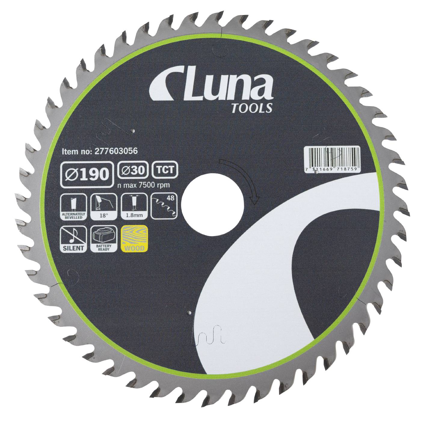Circular saw blade Luna Extra Thin