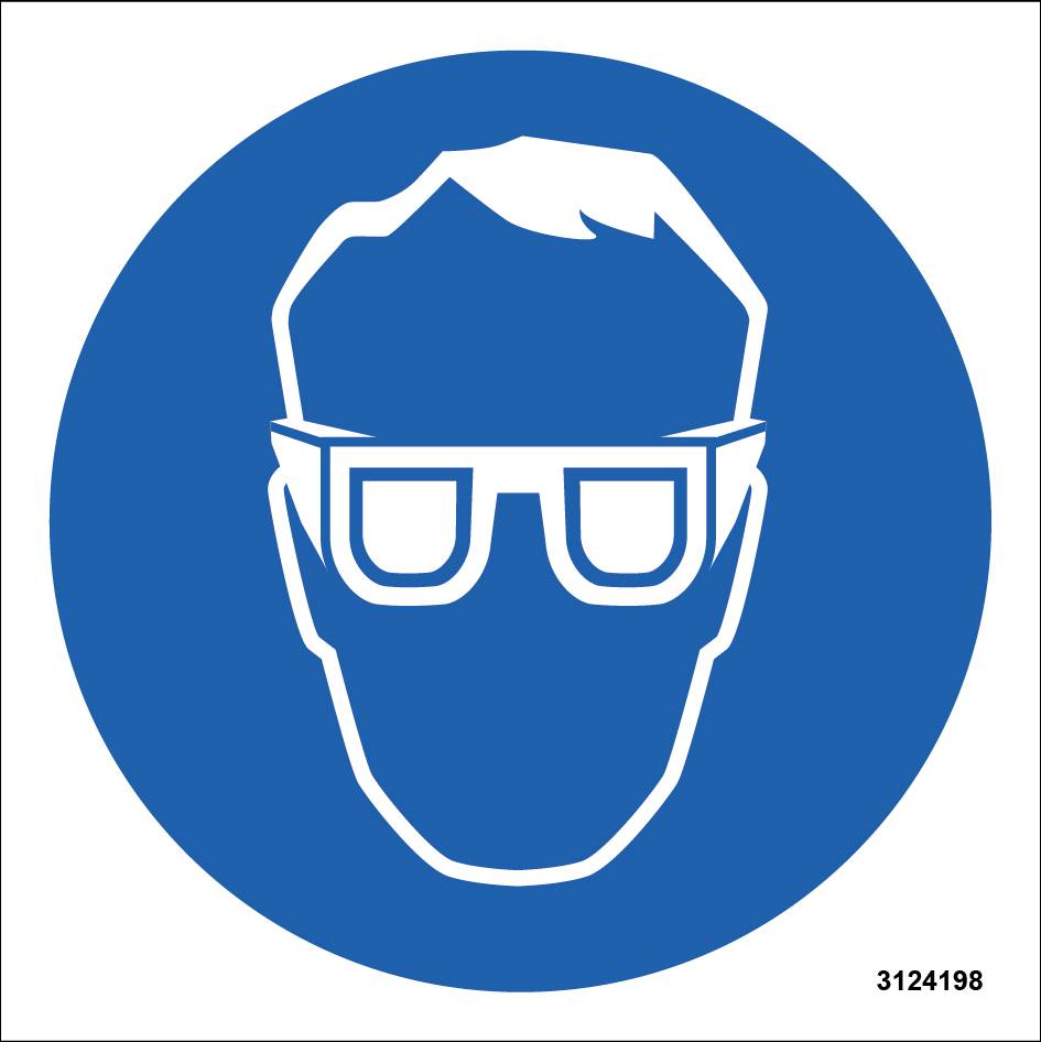 Decal Unigraphics Protective goggles