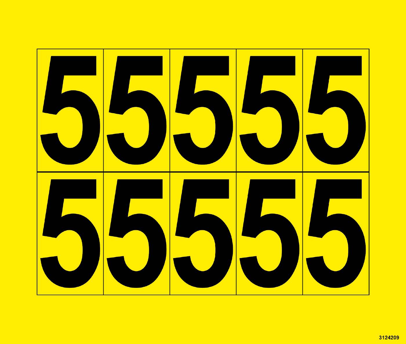 Decal Stock labelling Unigraphics Numbers