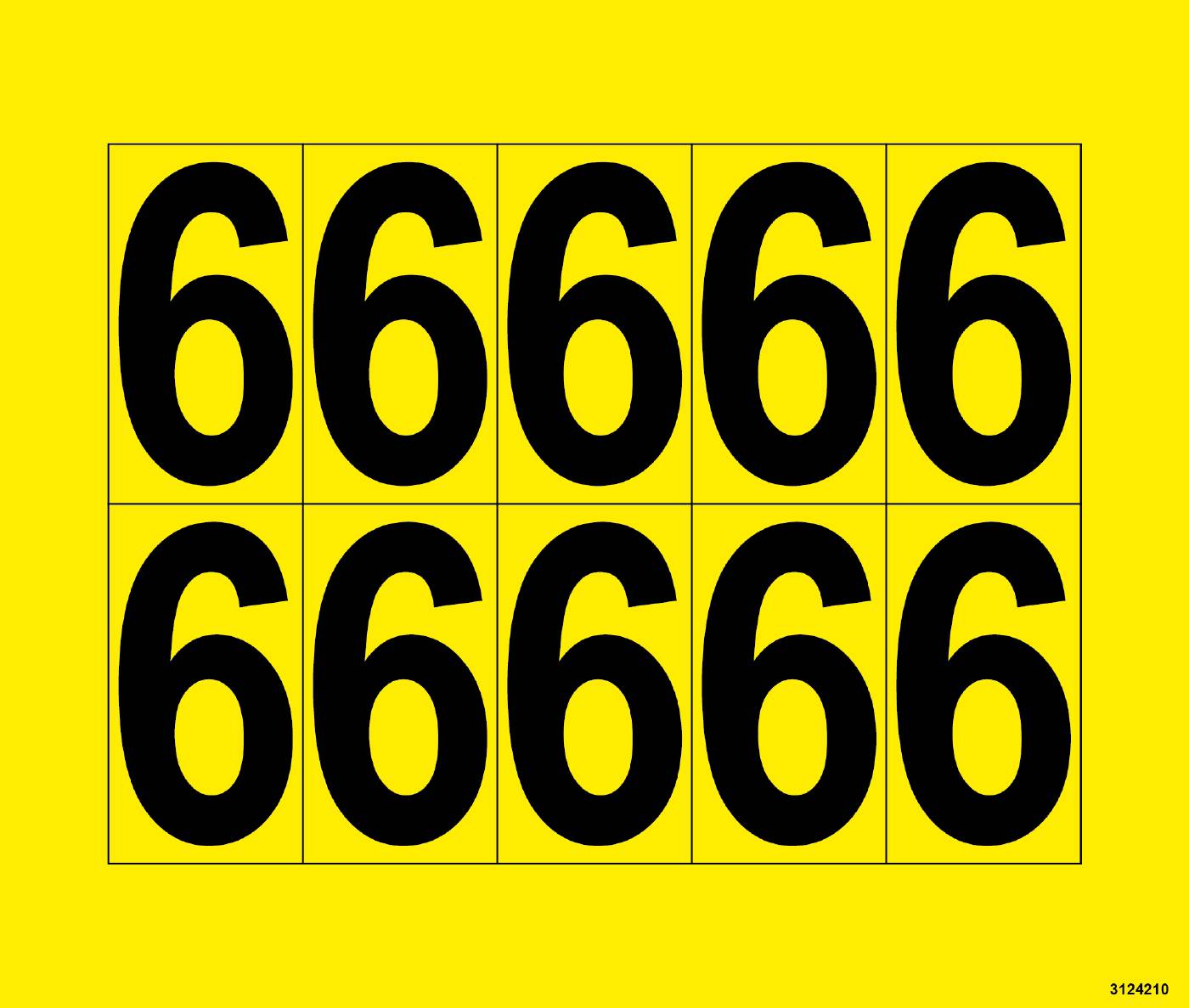 Decal Stock labelling Unigraphics Numbers