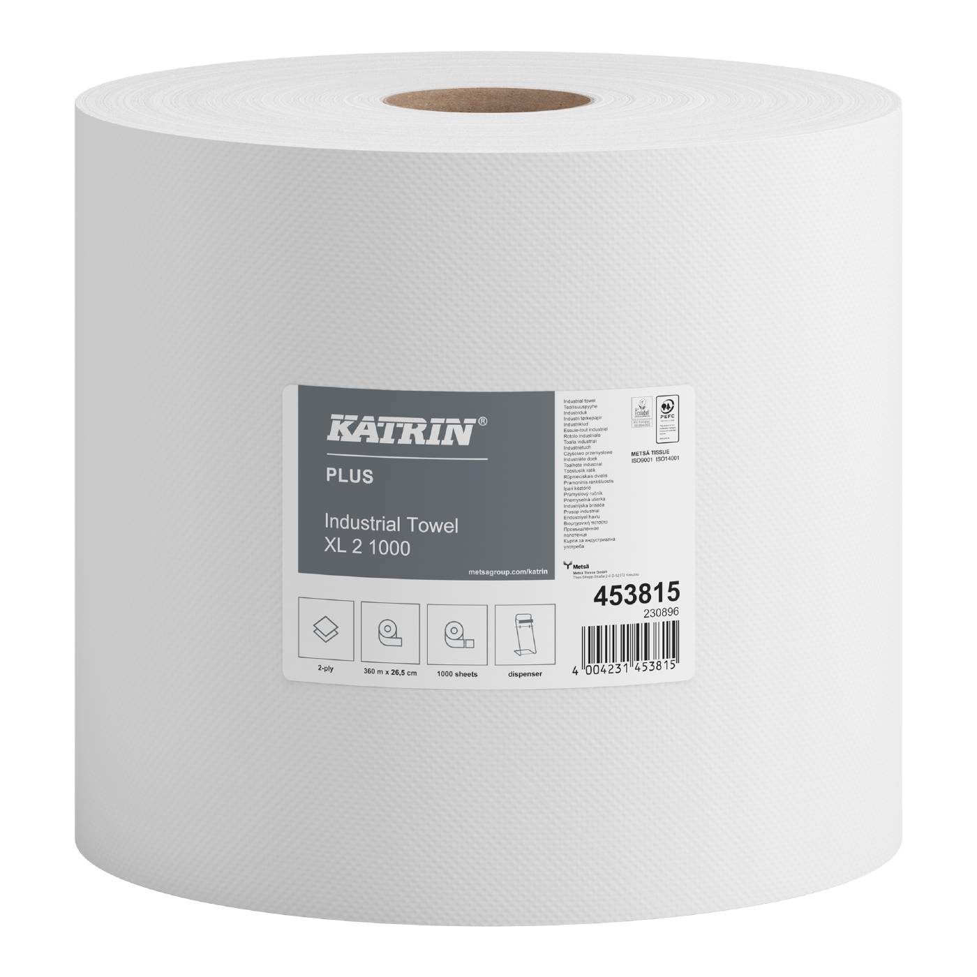 Industrial Wipes Roll Plus XL 2 1000 Katrin