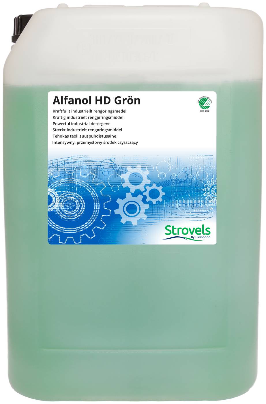 Cleaning agent Alfanol HD Green Strovels