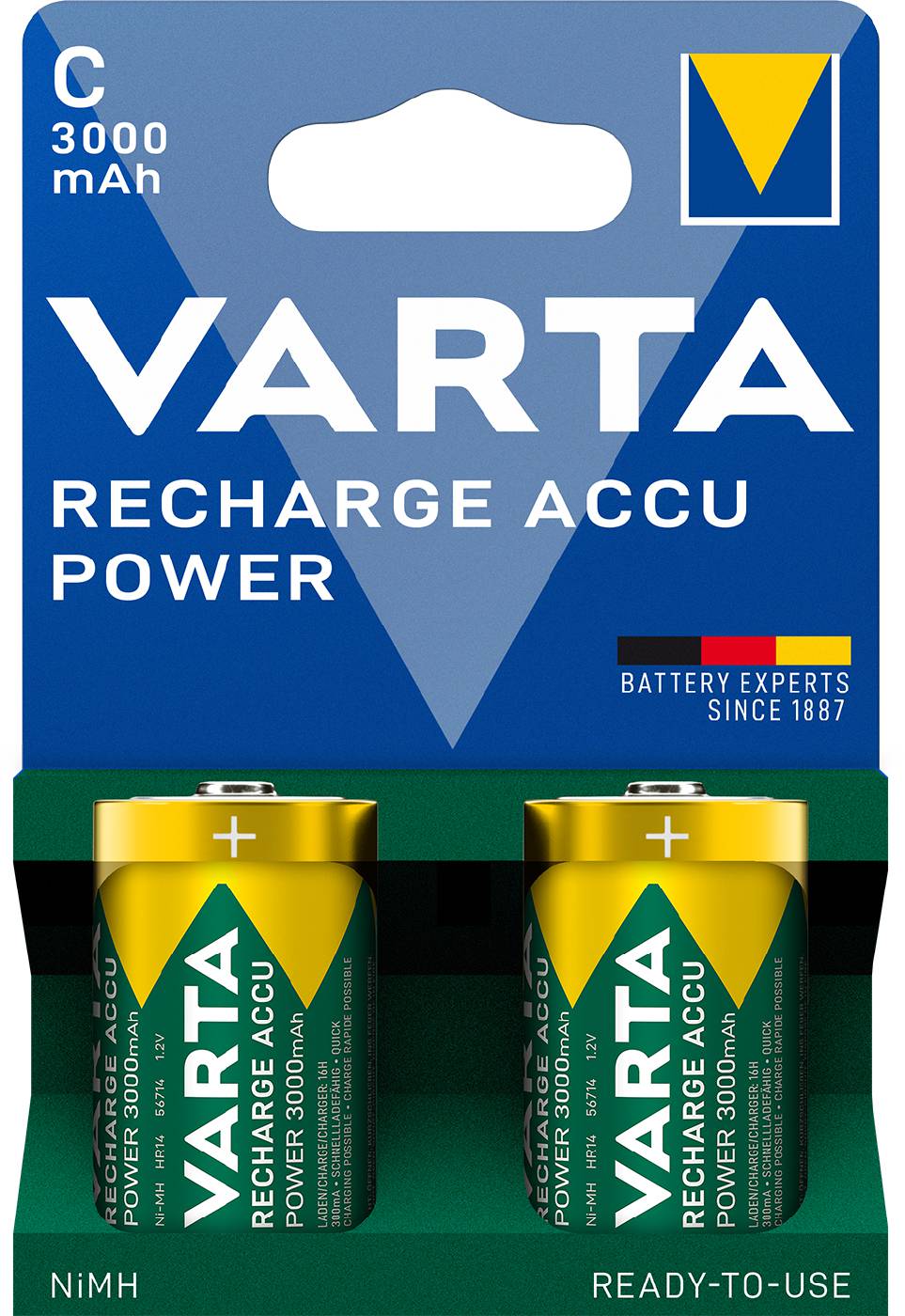 Uppladdningsbart batteri Varta Recharge Accu Power
